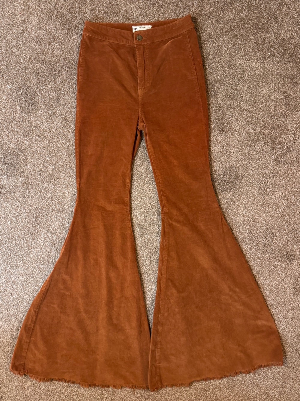 Free people boho bell bottoms